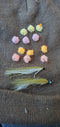 12x Eggstasy size 12 Steelhead Egg Jigs with 2 FREE Lake Erie  Emerald Shiners